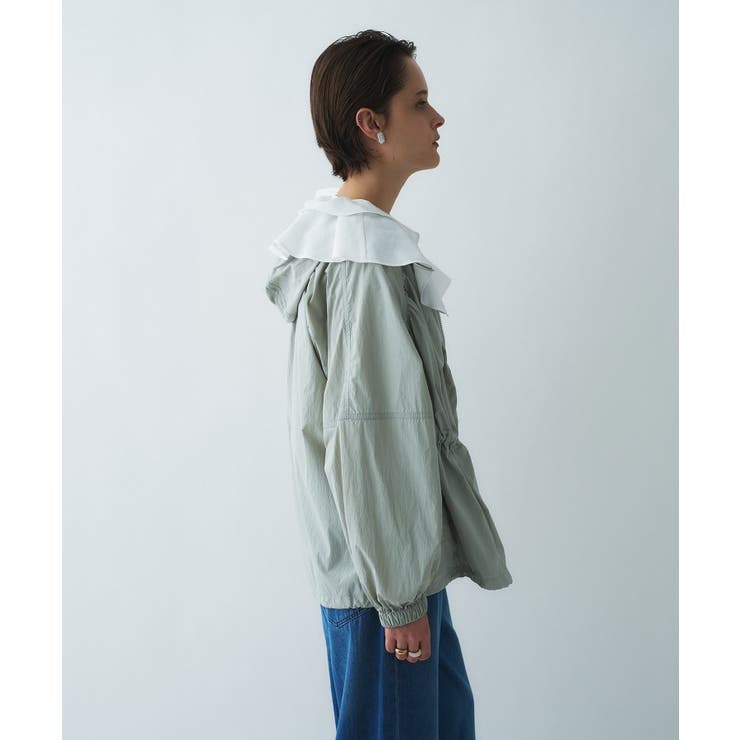 【撥水／手洗い可】ウエストマークナイロンパーカー | cloenc | 詳細画像17 