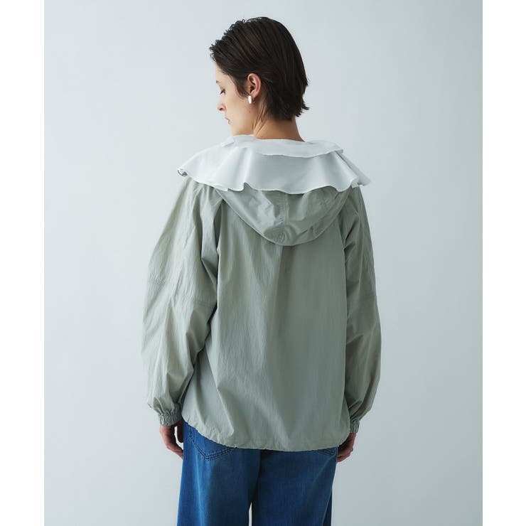 【撥水／手洗い可】ウエストマークナイロンパーカー | cloenc | 詳細画像18 