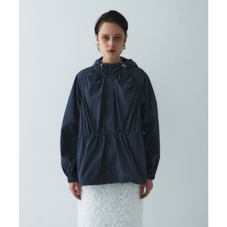 【撥水／手洗い可】ウエストマークナイロンパーカー | cloenc | 詳細画像20 