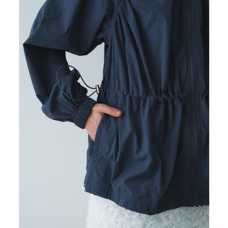 【撥水／手洗い可】ウエストマークナイロンパーカー | cloenc | 詳細画像24 