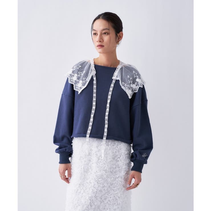 【Philly chocolateコラボ】キャットモチーフ2wayスウェット | cloenc | 詳細画像18 