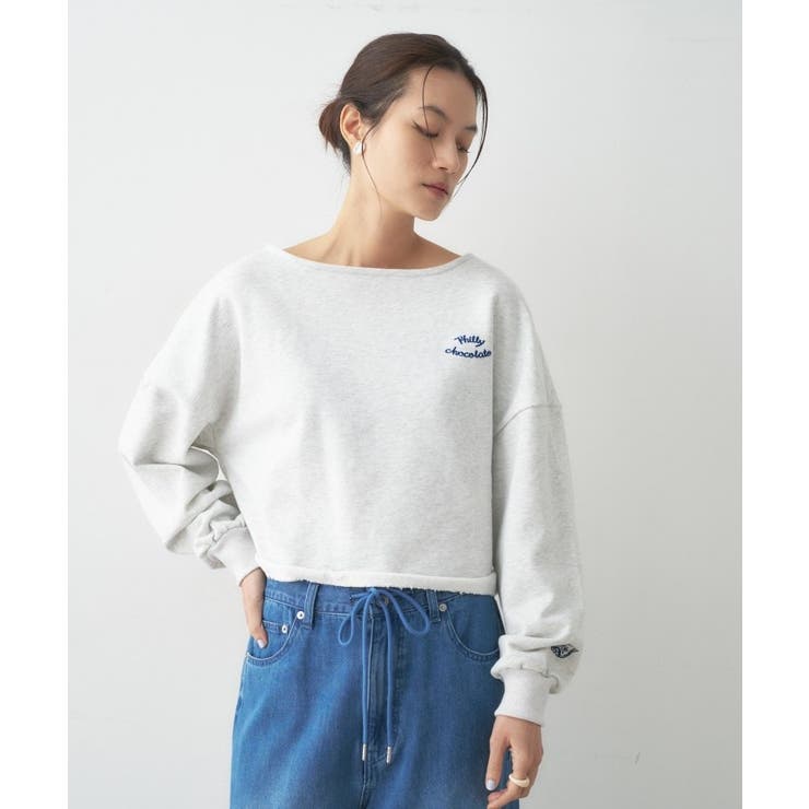 【Philly chocolateコラボ】キャットモチーフ2wayスウェット | cloenc | 詳細画像4 
