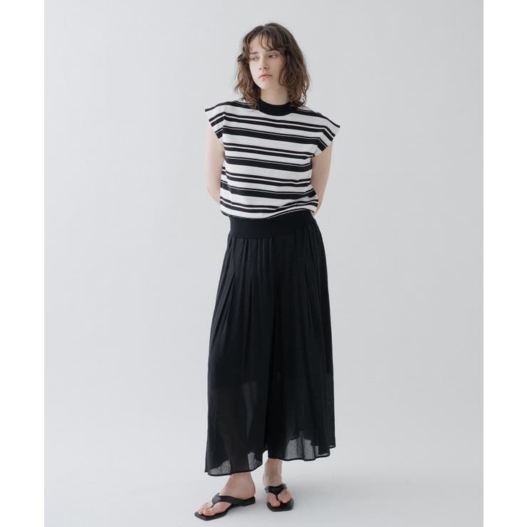 【接触冷感／マシンウォッシュ】フレンチスリーブニット | cloenc | 詳細画像38 