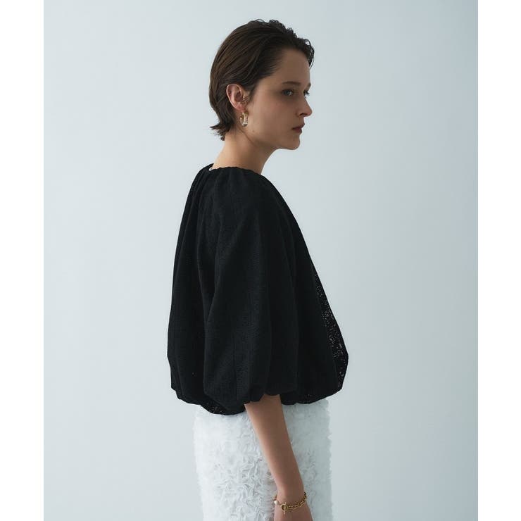 レースシアーブルゾン | cloenc | 詳細画像10 