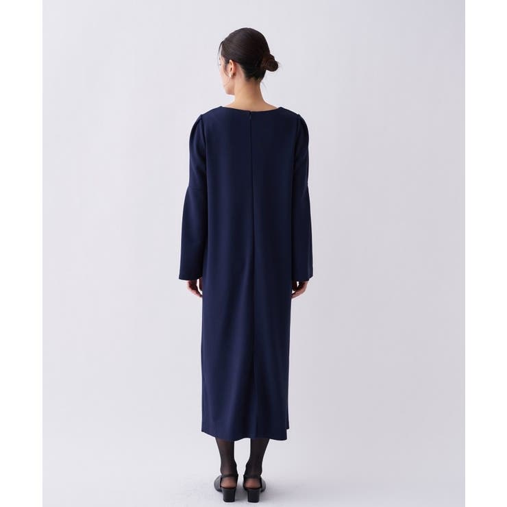 【セットアイテム オケージョン 手洗い可】ドットチュールレイヤードセットワンピー… | cloenc | 詳細画像22 