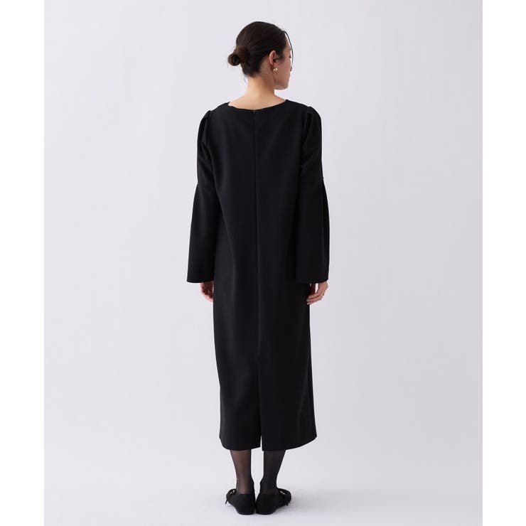 【セットアイテム オケージョン 手洗い可】ドットチュールレイヤードセットワンピー… | cloenc | 詳細画像41 