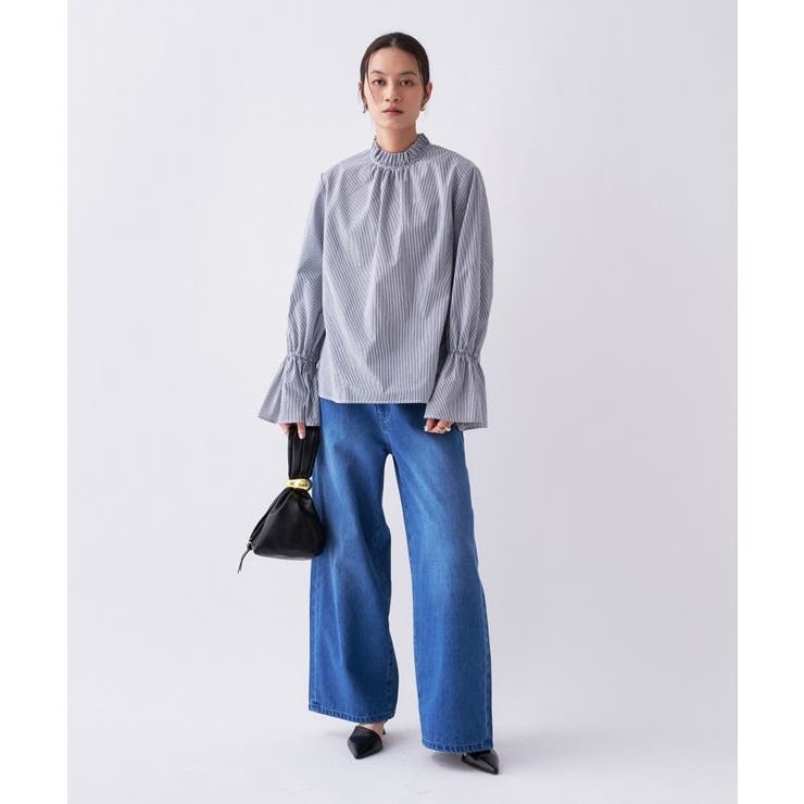 【オケージョン／手洗い可】フリルフォルムブラウス | cloenc | 詳細画像27 