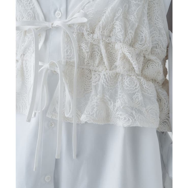 【手洗い可】シアーフラワーレースキャミソール | cloenc | 詳細画像13 