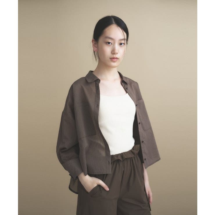 【再入荷】シアーストライプシャツ | cloenc | 詳細画像31 