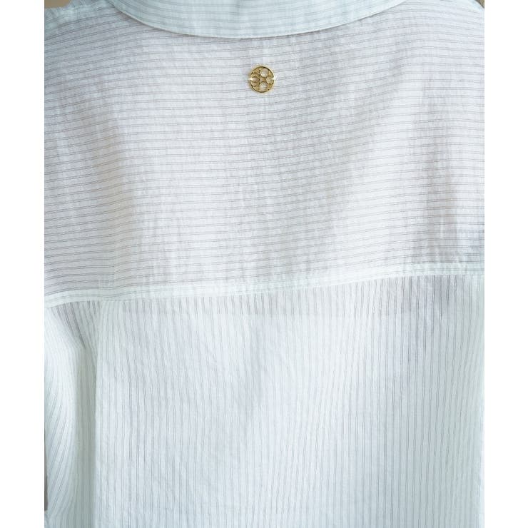 【再入荷】シアーストライプシャツ | cloenc | 詳細画像41 