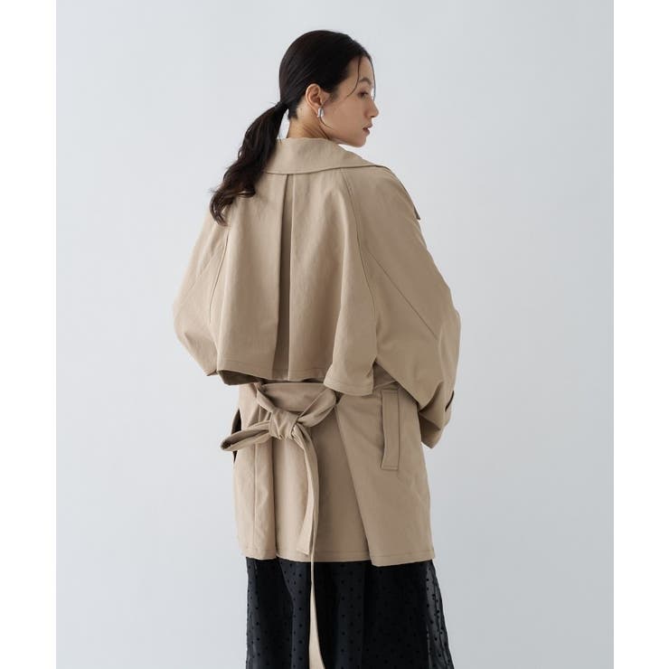 ショートトレンチコート | cloenc | 詳細画像24 