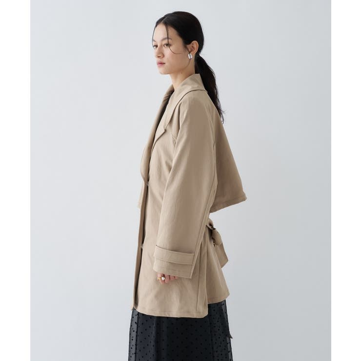 ショートトレンチコート | cloenc | 詳細画像26 