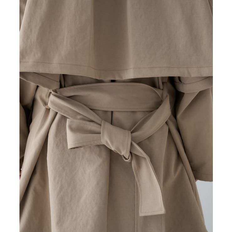 ショートトレンチコート | cloenc | 詳細画像34 