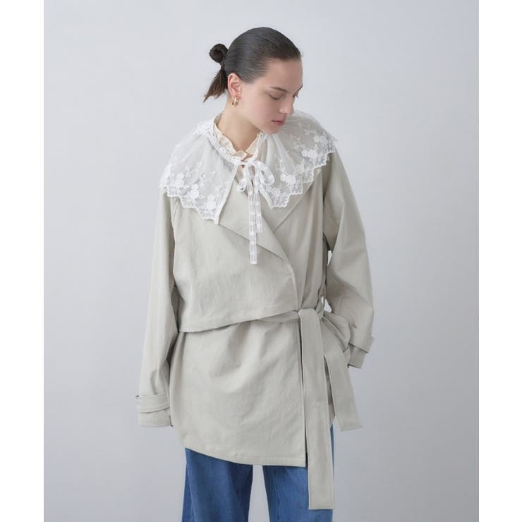 ショートトレンチコート | cloenc | 詳細画像1 