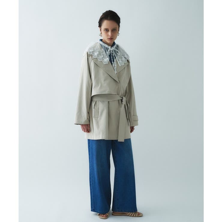 ショートトレンチコート | cloenc | 詳細画像3 