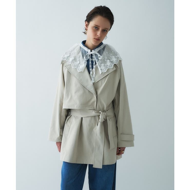 ショートトレンチコート | cloenc | 詳細画像6 