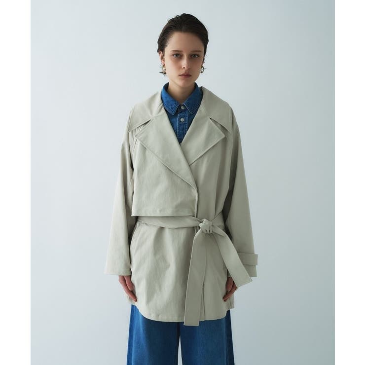 ショートトレンチコート | cloenc | 詳細画像8 