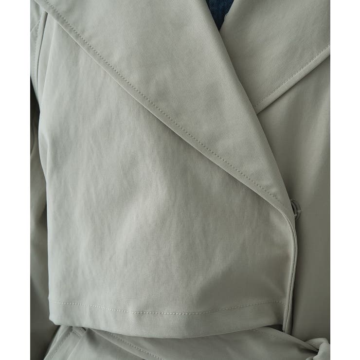 ショートトレンチコート | cloenc | 詳細画像14 