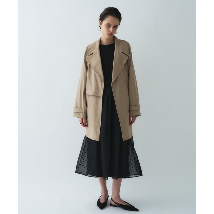 ショートトレンチコート | cloenc | 詳細画像15 