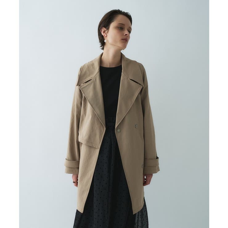 ショートトレンチコート | cloenc | 詳細画像16 