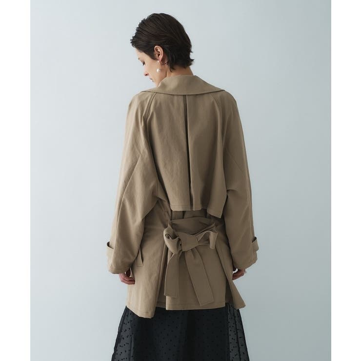 ショートトレンチコート | cloenc | 詳細画像19 