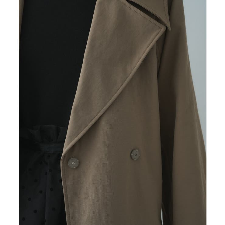 ショートトレンチコート | cloenc | 詳細画像20 