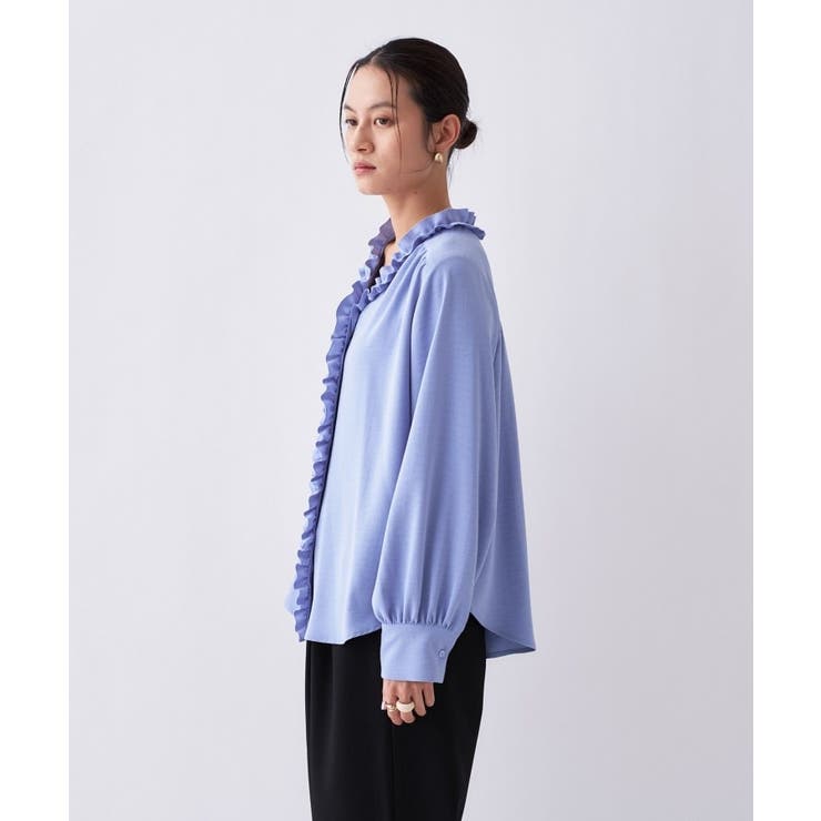 【オケージョン／手洗い可】フリルブラウス | cloenc | 詳細画像9 