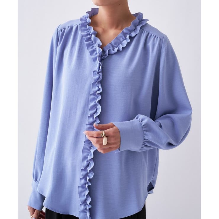 【オケージョン／手洗い可】フリルブラウス | cloenc | 詳細画像11 