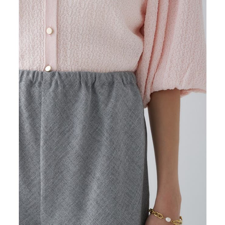 【セットアップ／接触冷感／マシンウォッシュ】リネンライクイージーパンツ | cloenc | 詳細画像14 