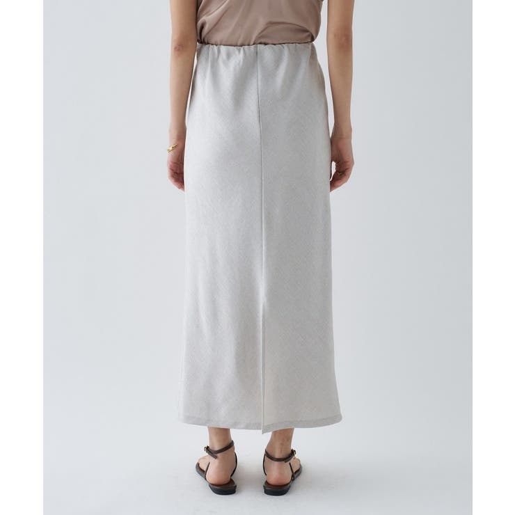 【セットアップ／接触冷感／マシンウォッシュ】リネンライクシャークスカート | cloenc | 詳細画像22 