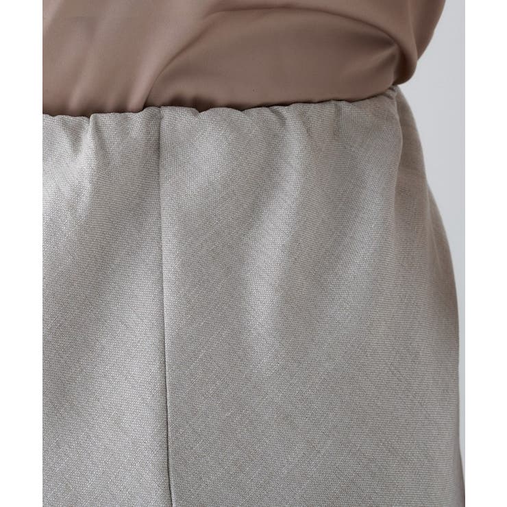 【セットアップ／接触冷感／マシンウォッシュ】リネンライクシャークスカート | cloenc | 詳細画像24 