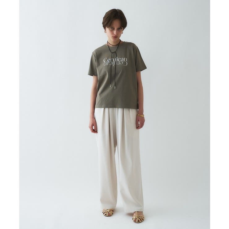 ロゴプリントTシャツ｜リサイクルポリエステル | cloenc | 詳細画像22 