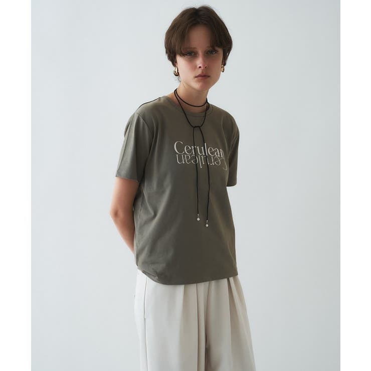 ロゴプリントTシャツ｜リサイクルポリエステル | cloenc | 詳細画像24 