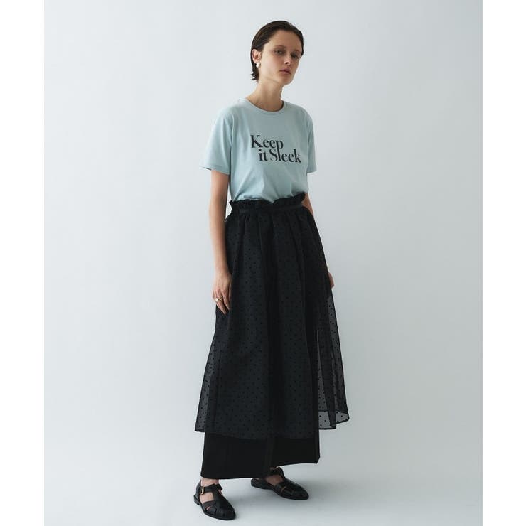 ロゴプリントTシャツ｜リサイクルポリエステル | cloenc | 詳細画像35 