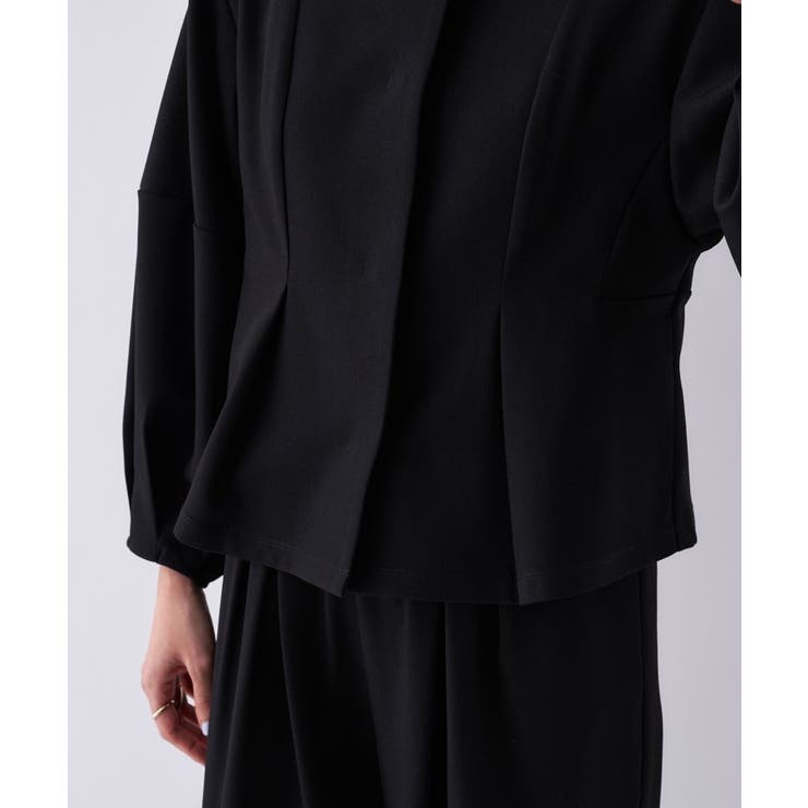 【セットアップ／オケージョン／手洗い可】フォルムジャケット | cloenc | 詳細画像15 