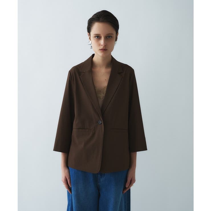 【接触冷感／UVカット／マシンウォッシュ】エアリーライトジャケット | cloenc | 詳細画像4 