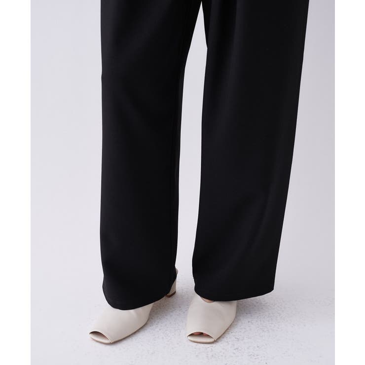 【セットアップ／オケージョン／マシンウォッシュ】ツイルイージータックパンツ | cloenc | 詳細画像14 