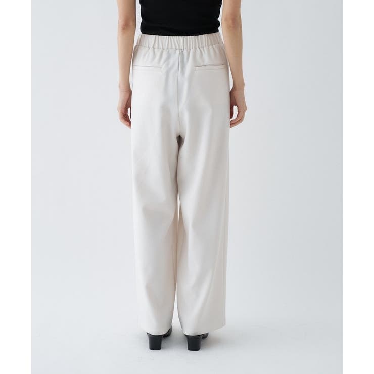 【セットアップ／オケージョン／マシンウォッシュ】ツイルイージータックパンツ | cloenc | 詳細画像25 