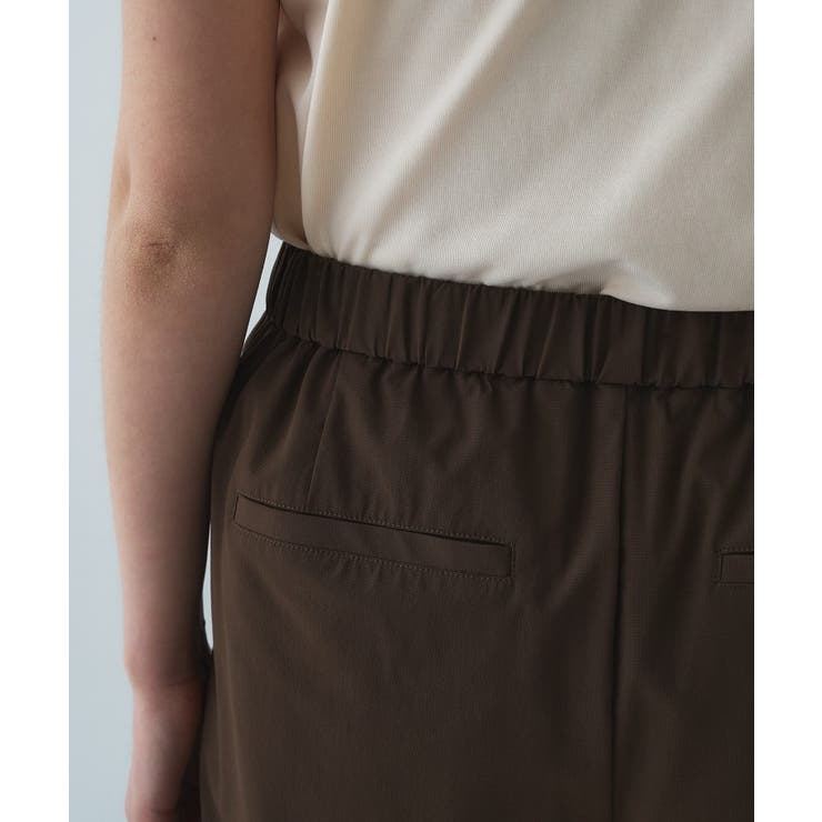 【接触冷感／UVカット／マシンウォッシュ】エアリークロスストレートパンツ | cloenc | 詳細画像21 