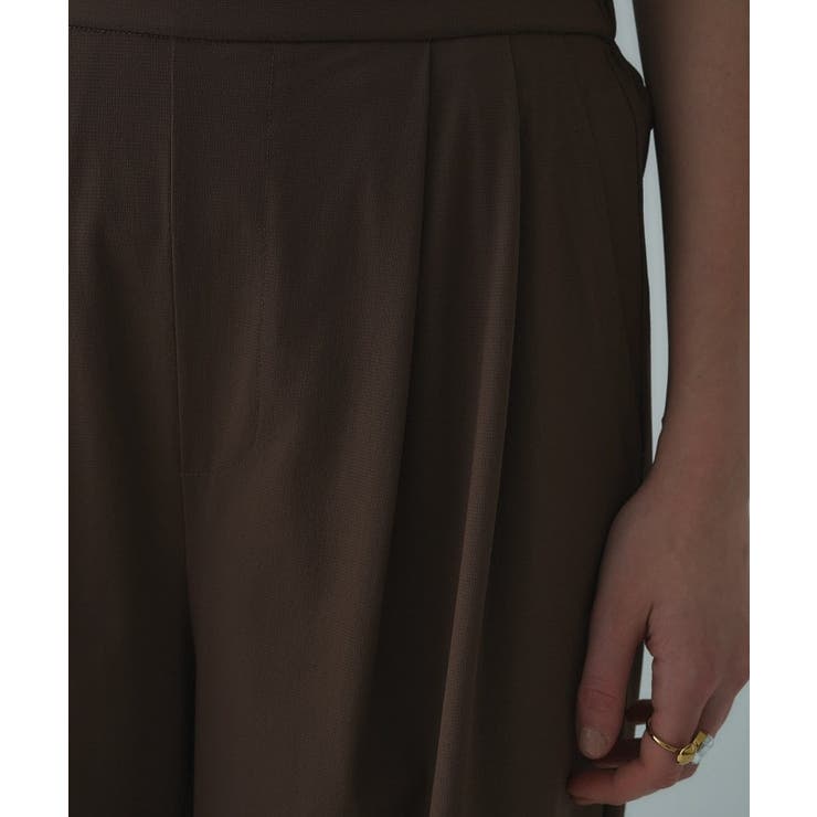 【接触冷感／UVカット／マシンウォッシュ】エアリークロスストレートパンツ | cloenc | 詳細画像22 