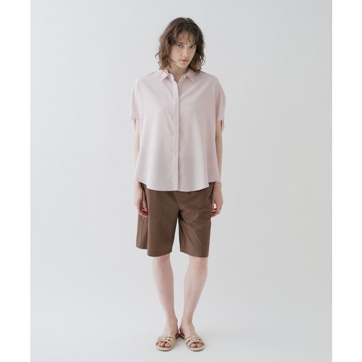 【東原妙子さん着用】ラッシュガード ギャザーリボンハーフパンツ UVカット | cloenc | 詳細画像21 