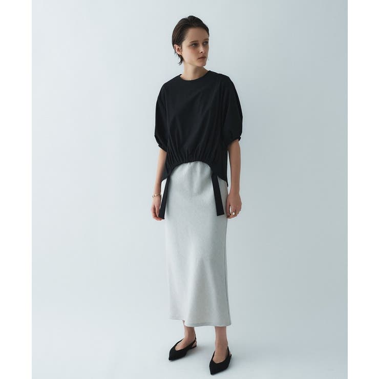 【接触冷感／UVカット／マシンウォッシュ】エアリーパフスリーブプルオーバー | cloenc | 詳細画像6 