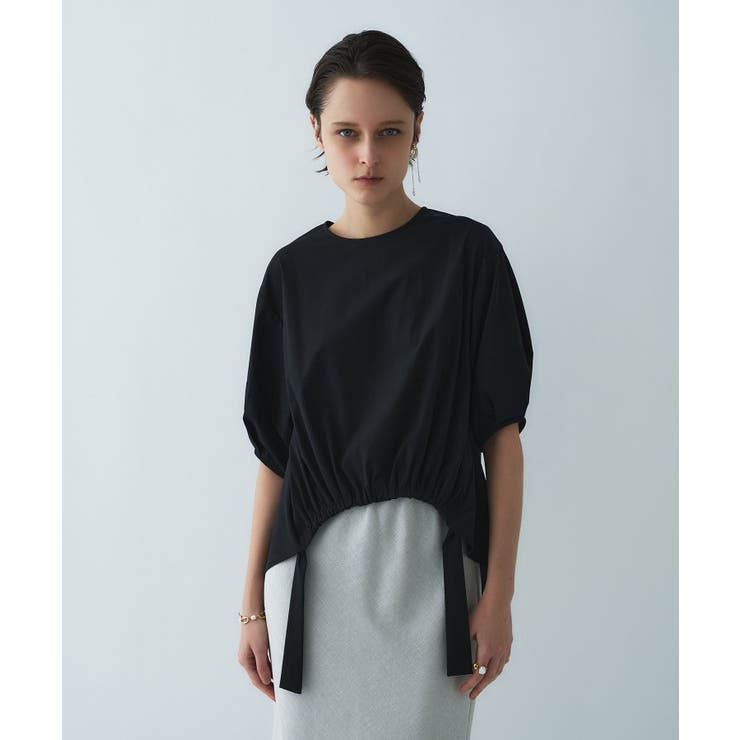 【接触冷感／UVカット／マシンウォッシュ】エアリーパフスリーブプルオーバー | cloenc | 詳細画像7 