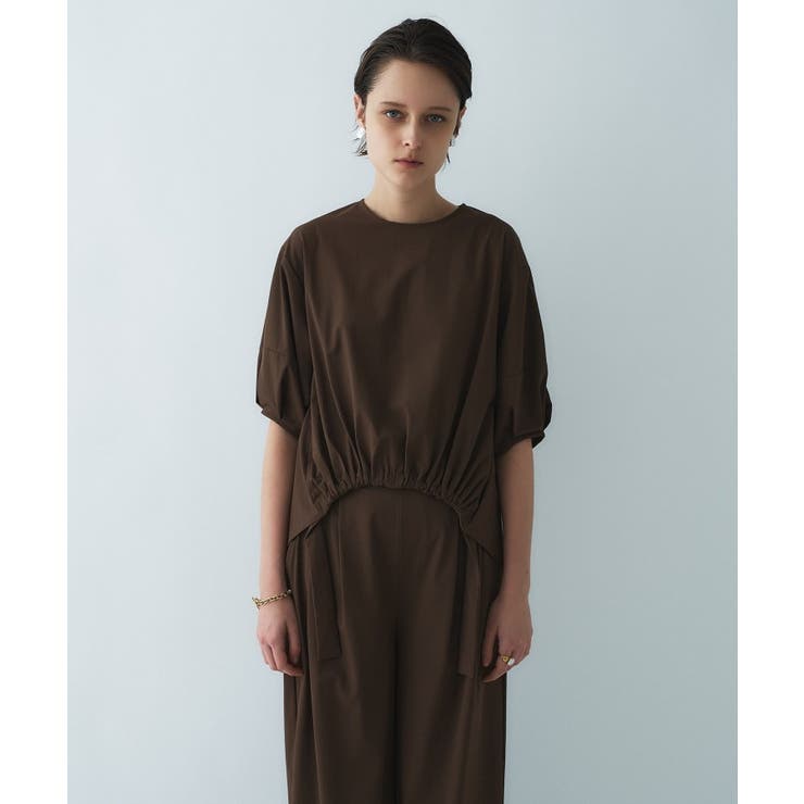 【接触冷感／UVカット／マシンウォッシュ】エアリーパフスリーブプルオーバー | cloenc | 詳細画像12 