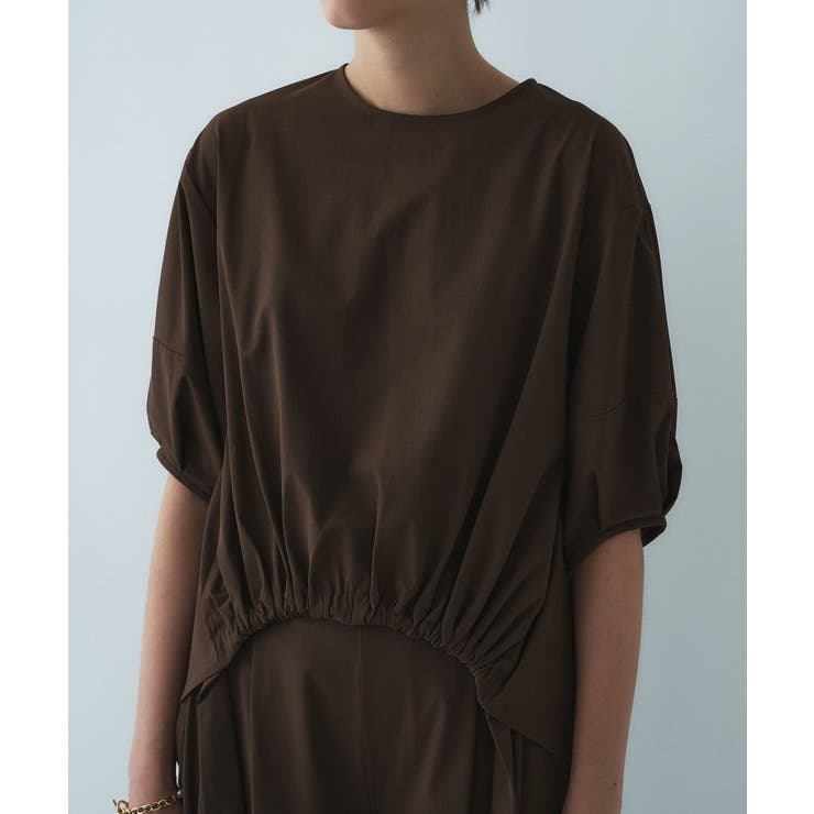 【接触冷感／UVカット／マシンウォッシュ】エアリーパフスリーブプルオーバー | cloenc | 詳細画像15 