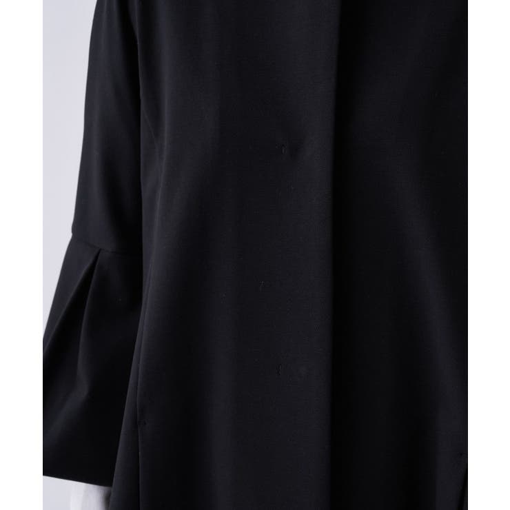 【セットアップ／オケージョン／手洗い可】フレアスリーブミドルコート | cloenc | 詳細画像14 