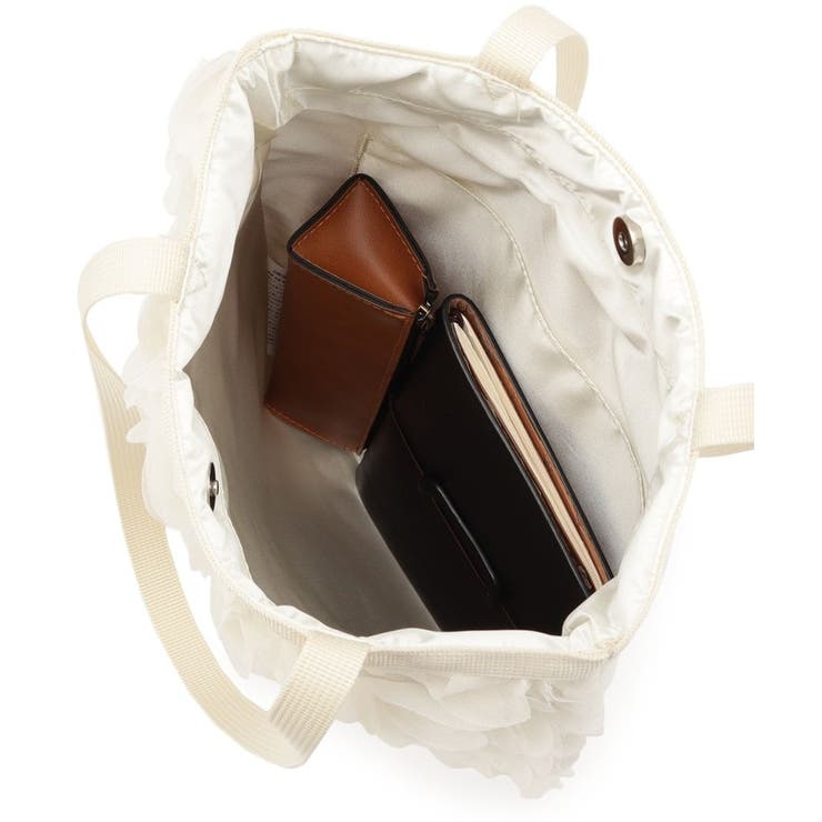 フラワーベールトートバッグ | cloenc | 詳細画像10 