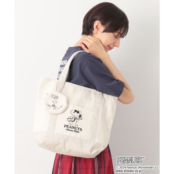 ユニセックス】Dessin×PEANUTS トートバッグ[品番：WRDW0203377