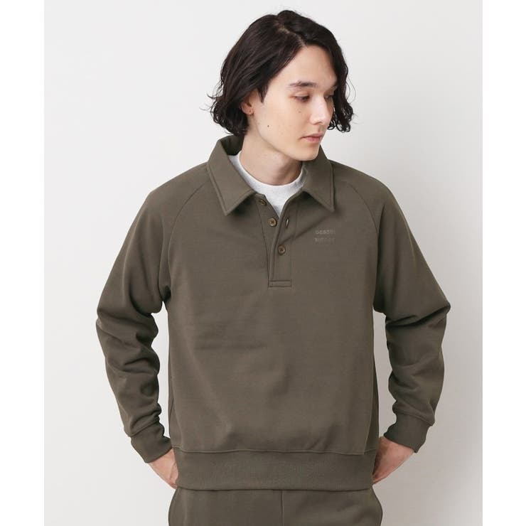 【ユニセックス】裏毛起毛衿付スウェット | Dessin | 詳細画像1 