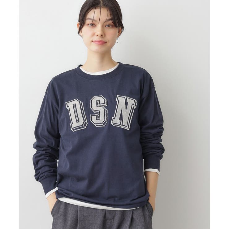 【ユニセックス/洗える】ビッグロゴロンT | Dessin | 詳細画像9 